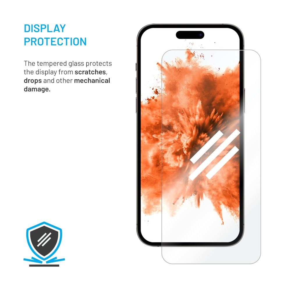 Tvrzené sklo FIXED pro Apple iPhone 17 Pro, 2ks, čiré