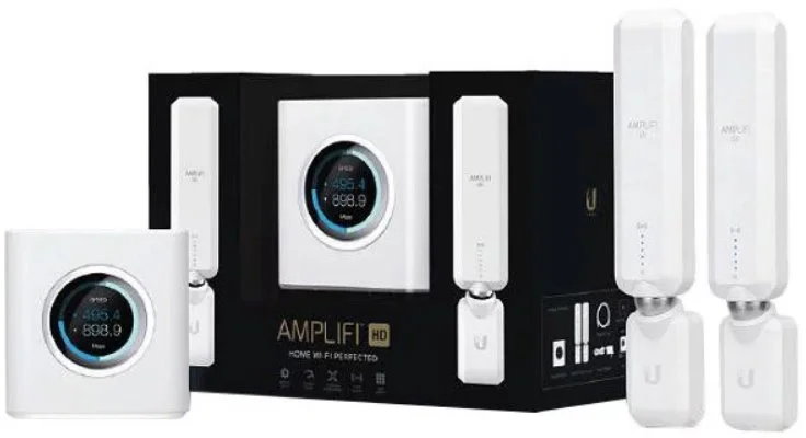 UBIQUITI AmpliFi High Density Domácí Wi-Fi Systém (Router + 2x Mesh Point)