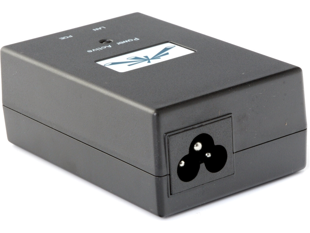 Ubiquiti POE-24, 24V, 1A, 24W, napájací zdroj s integrovaným PoE injektorom POE-24-24W