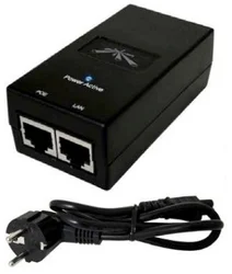 Ubiquiti POE-24, 24V, 1A, 24W, napájací zdroj s integrovaným PoE injektorom POE-24-24W