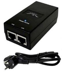 Ubiquiti POE-24, 24V, 1A, 24W, napájeci zdroj s integrovaným PoE injektorem