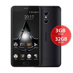 UleFone Gemini 5,5" Black + pouzdro + temp. sklo