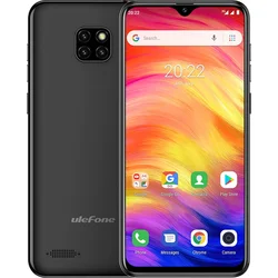 UleFone smartphone Note 7 6.1" Black