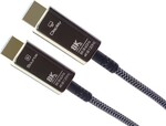 Ultra High Speed HDMI 2.1 optický fiber kábel 8K@60Hz, pozlátený 50 m