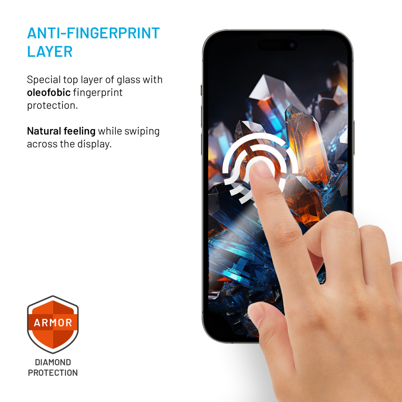 Ultra odolné tvrzené sklo FIXED Armor pro Samsung Galaxy S26 Ultra, černé