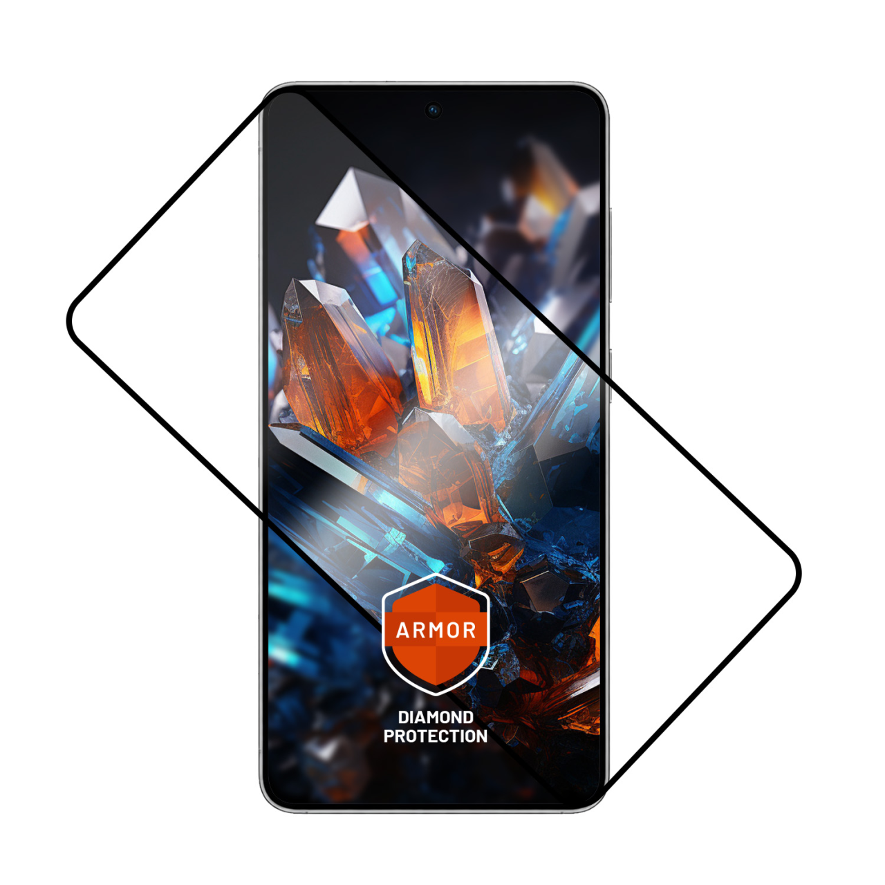 Ultra odolné tvrzené sklo FIXED Armor pro Samsung Galaxy S26 Ultra, černé