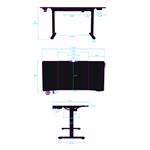 ULTRADESK Level V2 biely