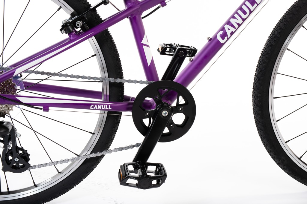 ultralehké dětské kolo CANULL AIR 20" fialová