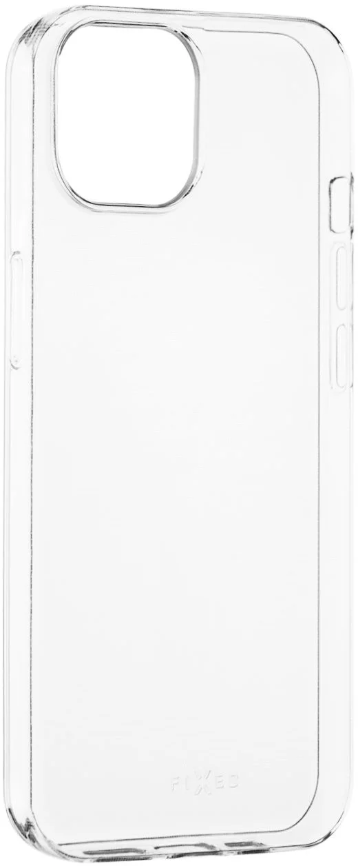 Ultratenké gélové puzdro TPU FIXED Skin pre Apple iPhone 14, 0,6 mm, číre