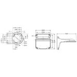 Uniarch by Uniview držiak kamery TR-WM03-B-IN/ kompatibilný s kamerami IPC-D31x/ T31x