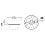 Uniarch by Uniview IP kamera/ IPC-D125-APF28/ Dome/ 5Mpx/ 2,8mm objektív/ 1944p/ IP67/ IR30/ IK10/ PoE/ Onvif