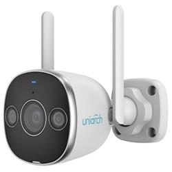 Uniarch by Uniview IP kamera/ UHO-B2D-M3F4D/ Bullet/ 3Mpx/ 4mm/ 1296p/ Wi-Fi/ SD/ Mic&Speaker/ Color Night/ IP67/Onvif