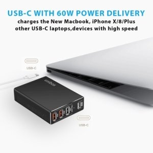 UNIBOS 4 Port 90W QC4+ Super Charger
