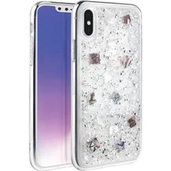 Uniq Hybrid iPhone XS/X Lumence Clear - Periwinkle