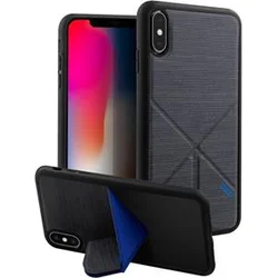 Uniq Hybrid iPhone XS/X Transforma Ligne - Raven