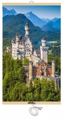 UNITY energeticky úsporný topný infrapanel - hrad Neuschwanstein