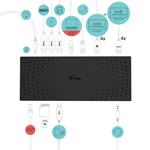 Univerzálna dokovacia stanica i-tec USB 3.0/USB-C/Thunderbolt, Quattro 4K Display, Power Delivery 100W
