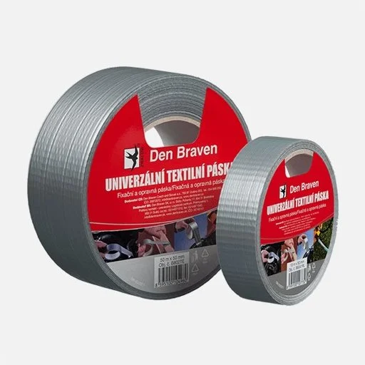 Univerzálna lepiaca textilná páska Den Braven - 38 mmx50 m