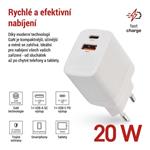 Univerzálny adaptér USB GaN na PD 20 W max.