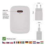 Univerzálny adaptér USB GaN na PD 20 W max.