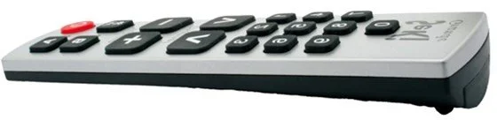 Univerzálny diaľkový ovládač SEKI GRANDE čierny/strieborný pre seniorov 09910768