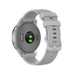 Univerzálny silikónový popruh RhinoTech Quick Release 18 mm, sivý