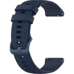 Univerzálny silikónový remienok RhinoTech Quick Release 18 mm, tmavomodrý