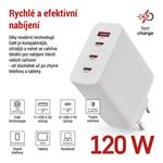 Univerzálny USB adaptér GaN na PD 120 W max.