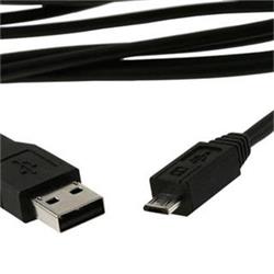 USB-A Male/microUSB Male 2.0, 1m, Black High Quality