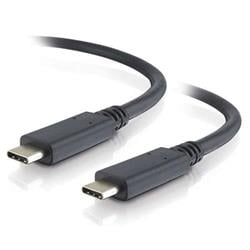 USB-C kabel ( USB 3.2 generation 2x2, 5A, 20Gbit/s ) černý, 1m