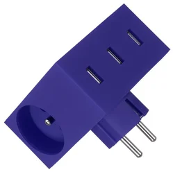 USBEPOWER USB nabíječka HIDE 4.4, modrá