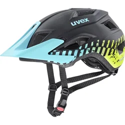 Uvex Access, black aqua lime mat (52-57cm)