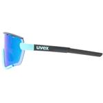 UVEX BRÝLE SPORTSTYLE 236 SET AQUA BLACK MAT / MIRROR BLUE (CAT. 3) + CLEAR (CAT. 0)