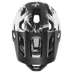 UVEX HELMA REACT JR FULLFACE BLACK - WHITE MATT vel.52-56 cm