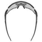 Uvex Sportstyle 228, black sand mat/mirror silver