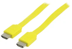 Valueline Kabel hdmi <-> hdmi high speed+eth., žlutý - 2m