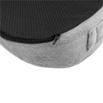 Vankúš na sedenie Powerton WPEUS2G sivý