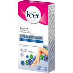 Veet Studené vosk. pásky pro citlivou pokožku 40ks