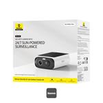 Venkovní kamera se solárním nabíjením Baseus Security S1 Lite, 2K bílá
