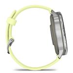 Venu 4 - 45 mm, Silver / Citron silikonový řemínek