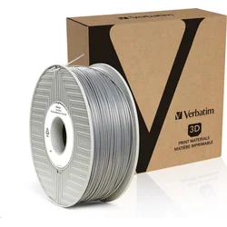 VERBATIM 3D Printer Filament PLA 1,75mm ,335m, 1kg silver/metal grey (55275) 55319 - Náplně do 3D tiskárny