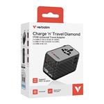 Verbatim Charge 'n' Travel černý (170 W)