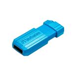 VERBATIM Flash Disk 32GB Store 'n' Go PinStripe, karibská modrá