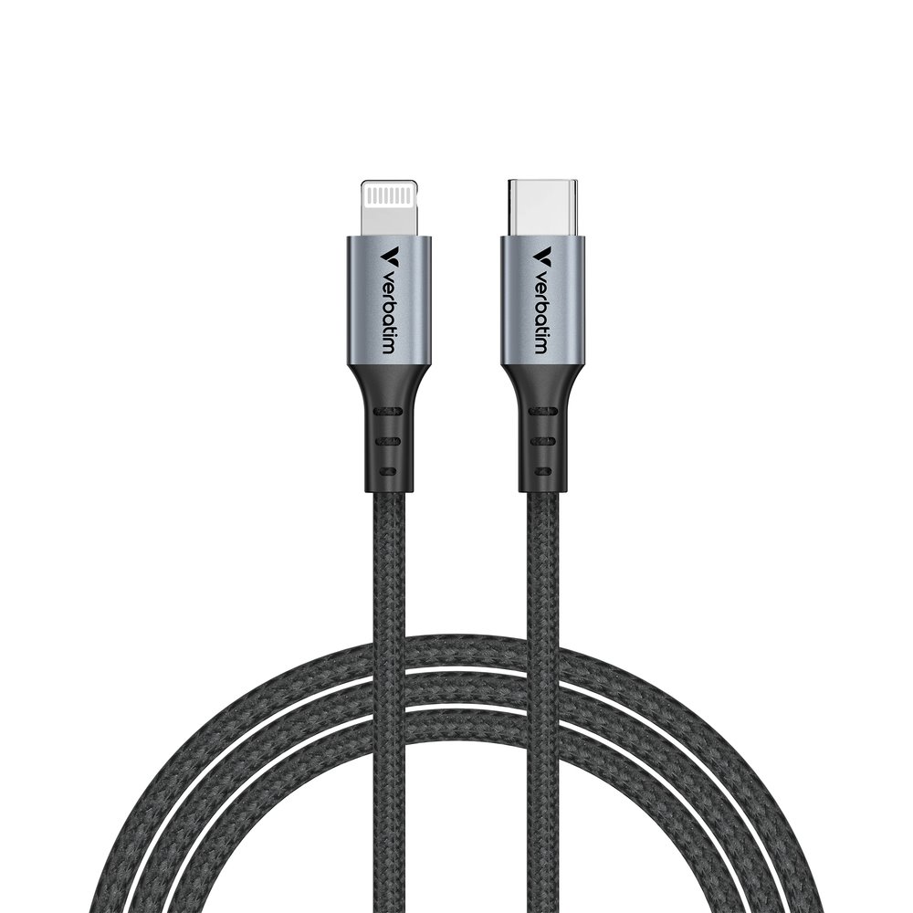 Verbatim Lightning->C kabel Sync & Charge 60W černý