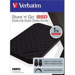 Verbatim Store 'n' Go, 1 TB, čierna