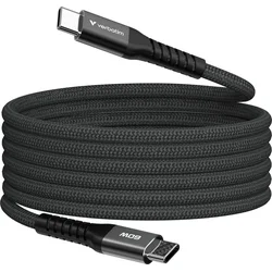 Verbatim USB-C->C magnetický kábel Sync & Charge 60W čierny