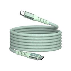 Verbatim USB-C->C magnetický kabel Sync & Charge 60W zelený