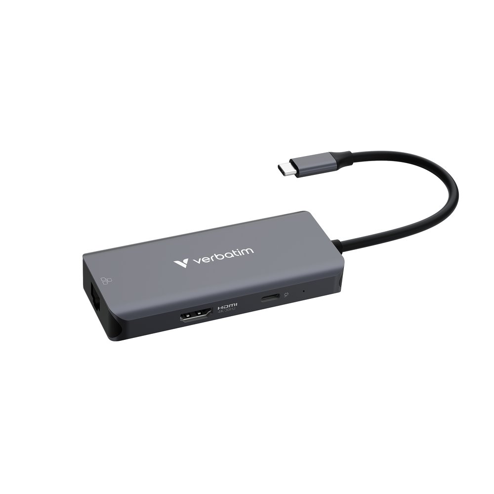 Verbatim USB-C Essentials Multiport Hub 6 Port (LAN)
