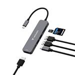 Verbatim USB-C Essentials Multiport Hub 6 portov (čítačka kariet)