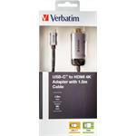 VERBATIM USB-C to HDMI 4K Adapter with 1.5m cable HUB